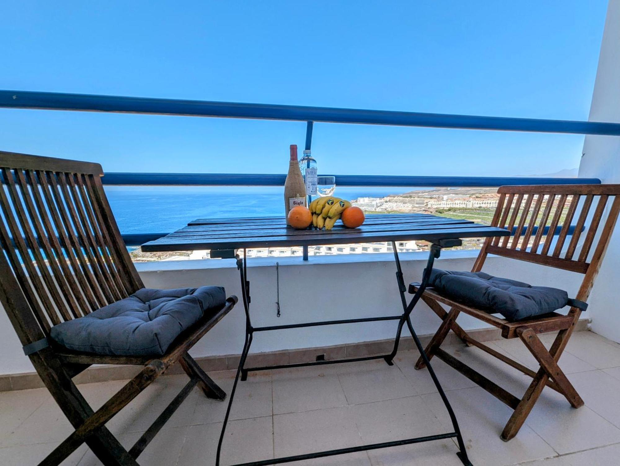 Studio Playa Paraiso Tenerife - Ocean View And Internet Wifi Optical Fiber - For Rent Zewnętrze zdjęcie