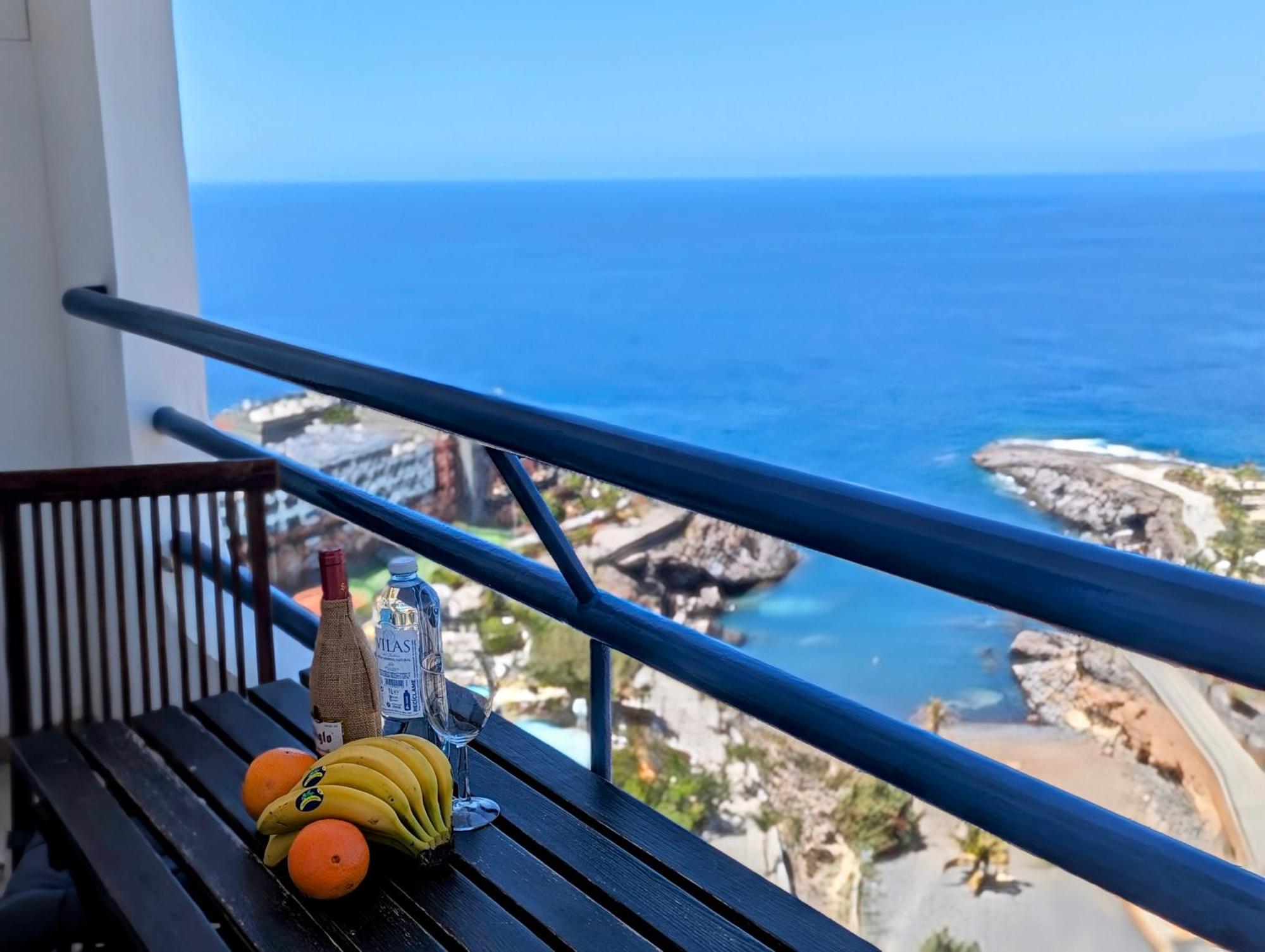Studio Playa Paraiso Tenerife - Ocean View And Internet Wifi Optical Fiber - For Rent Zewnętrze zdjęcie