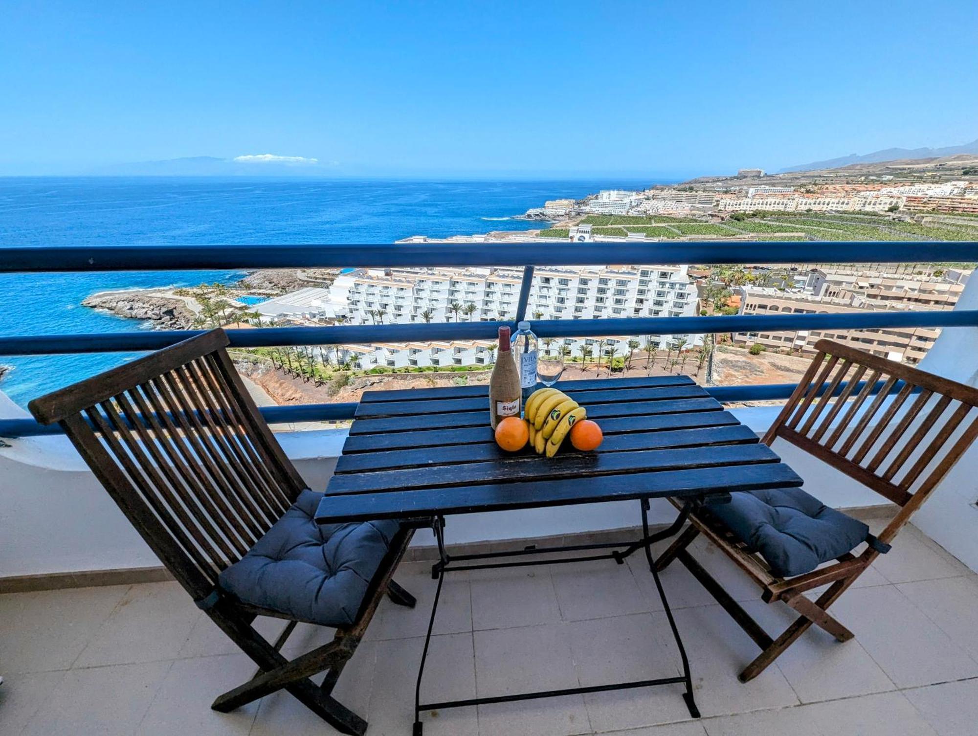 Studio Playa Paraiso Tenerife - Ocean View And Internet Wifi Optical Fiber - For Rent Zewnętrze zdjęcie